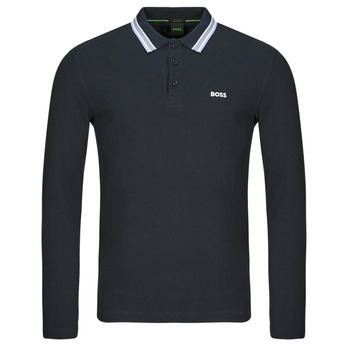 textil Hombre Polos manga larga BOSS Plisy Marino