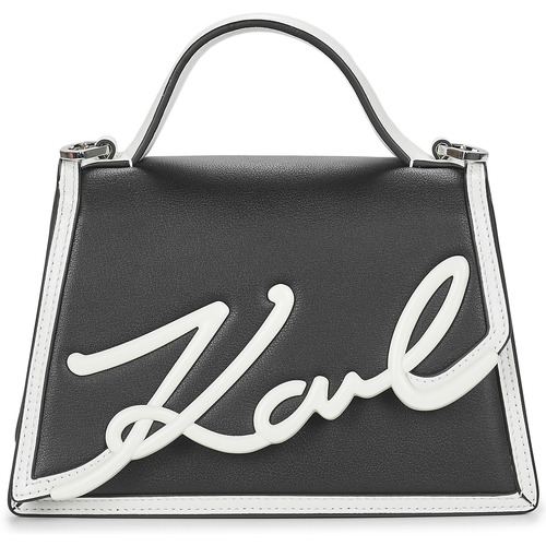 Bolsos Mujer Bolso Karl Lagerfeld K/SIGNATURE 2.0 SP SM CB Negro / Blanco