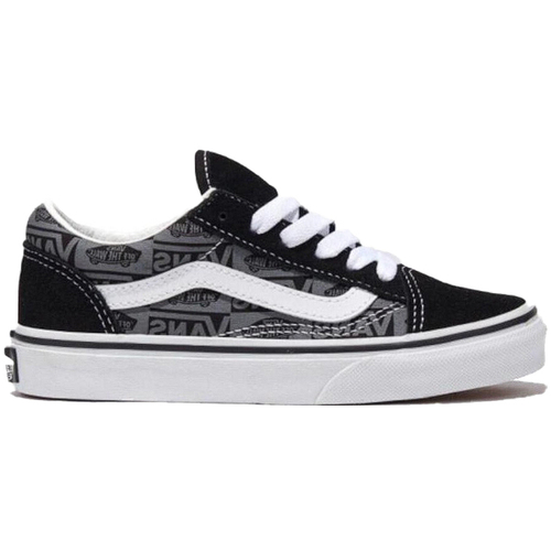 Zapatos Deportivas Moda Vans OLD SKOOL LOGO BLACK Negro