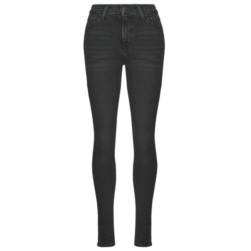 textil Mujer Vaqueros slim Levi's 720 HIRISE SUPER SKINNY Negro