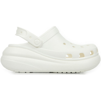 Zapatos Zuecos (Mules) Crocs Classic Crush Clog Blanco