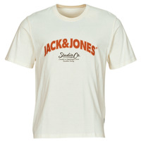 textil Hombre Camisetas manga corta Jack & Jones JORBRONX  Beige