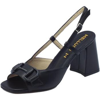 Zapatos Mujer Sandalias Melluso S436 Negro