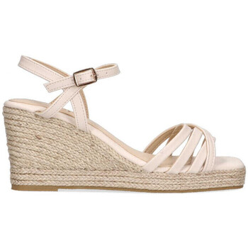 Zapatos Mujer Sandalias Etika 73861 Beige