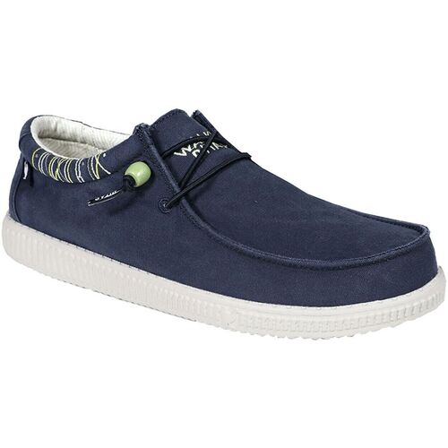 Zapatos Hombre Mocasín Pitas Windover man Azul