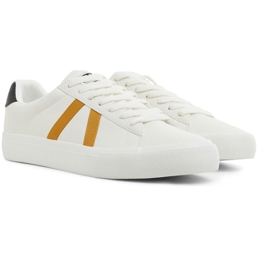 Zapatos Hombre Deportivas Moda Jack & Jones 12230427 FREEMAN-BRIGHT WHITE GOLDEN Blanco