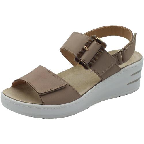 Zapatos Mujer Sandalias Melluso 019227 Beige