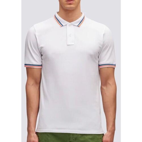 textil Hombre Polos manga corta Sundek POLO BRICE  HOMBRE Blanco