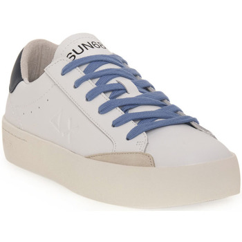 Zapatos Hombre Deportivas Moda Sun68 SUN68 0107 STREET LEATHER Blanco