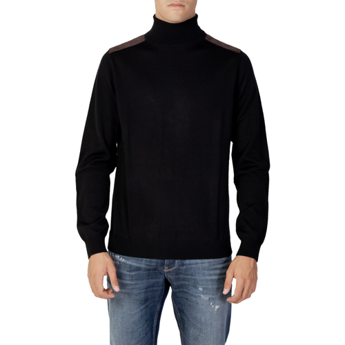 textil Hombre Chaquetas de punto Antony Morato APPLICAZIONI SULLE SPALLE MMSW01328-YA400006 Negro