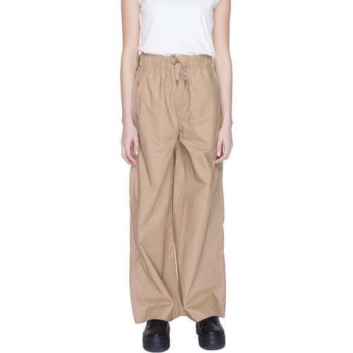 textil Mujer Pantalones fluidos Blauer 24SBLDP01257 Beige