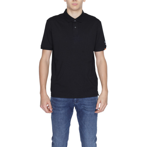 textil Hombre Polos manga corta Suns FEDERICO PLS41001U Negro