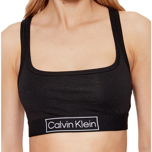 textil Mujer Sujetador deportivo  Calvin Klein Jeans  Negro