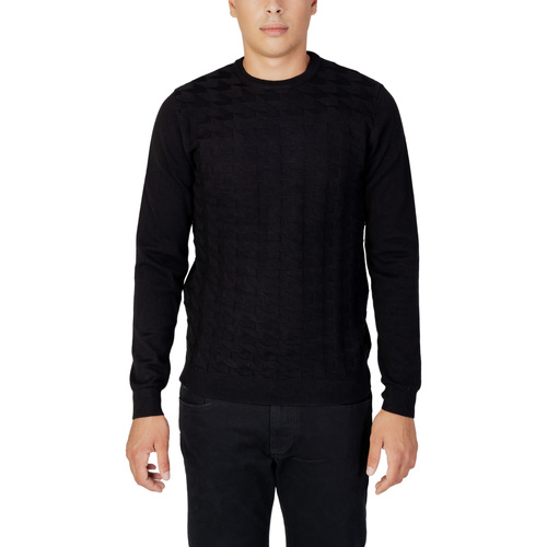 textil Hombre Jerséis Antony Morato REGULAR FIT IN FILATO MMSW01389-YA200066 Negro