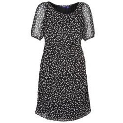 textil Mujer Vestidos cortos Mexx 13LW130 Negro / Blanco