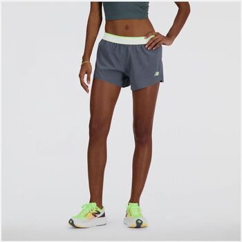 textil Mujer Shorts / Bermudas New Balance WS41292-GT Gris