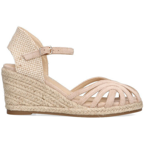 Zapatos Mujer Sandalias Etika 73530 Beige