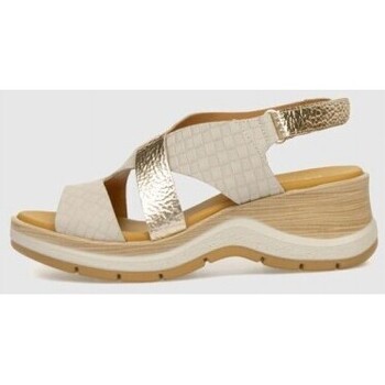 Zapatos Mujer Sandalias Paula Urban SANDALIA  27-671 BEIG Beige