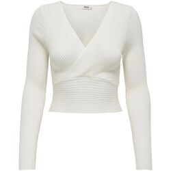 textil Mujer Jerséis Only 15310652 HONOR-BRIGHT WHITE Blanco