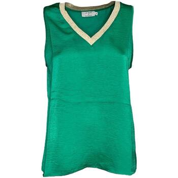 textil Mujer Camisetas sin mangas Molly Bracken mws115cp Verde