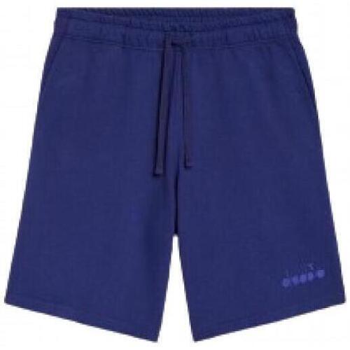 textil Hombre Shorts / Bermudas Diadora bermuda_spw_logo_azzurro Azul