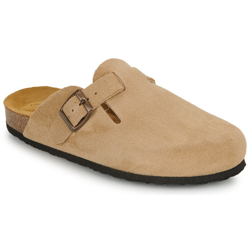 Zapatos Mujer Pantuflas Plakton BLOGG AFELPADO Beige