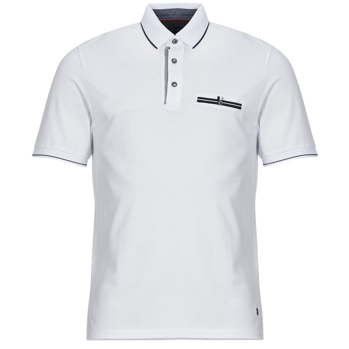 textil Hombre Polos manga corta Jack & Jones JPRBLUMILLIARD Blanco