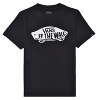 textil Niños Camisetas manga corta Vans STYLE 76 SS Negro