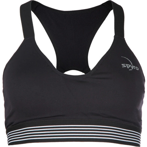 textil Mujer Sujetador deportivo  Spyro TOP REFLECT Negro