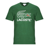 textil Hombre Camisetas manga corta Lacoste TH1285 Verde