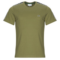 textil Hombre Camisetas manga corta Lacoste TH7404 Kaki