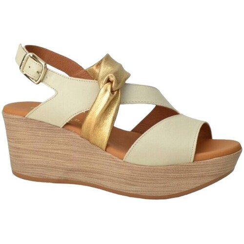 Zapatos Mujer Sandalias Paula Urban 31-618 Beige