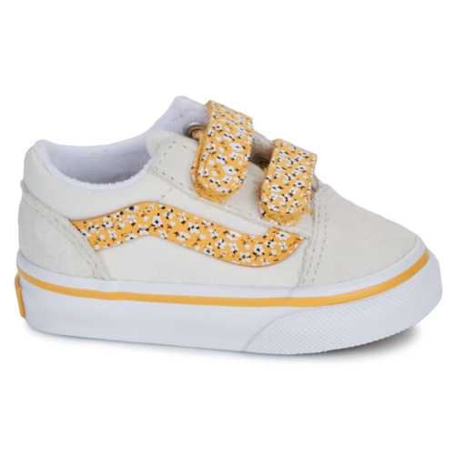 Vans Old Skool V Blanco / Amarillo