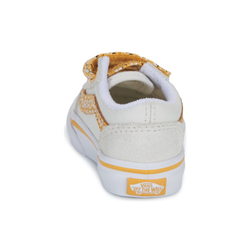 Vans Old Skool V Blanco / Amarillo