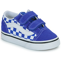 Zapatos Niños Zapatillas bajas Vans Old Skool V Azul / Blanco