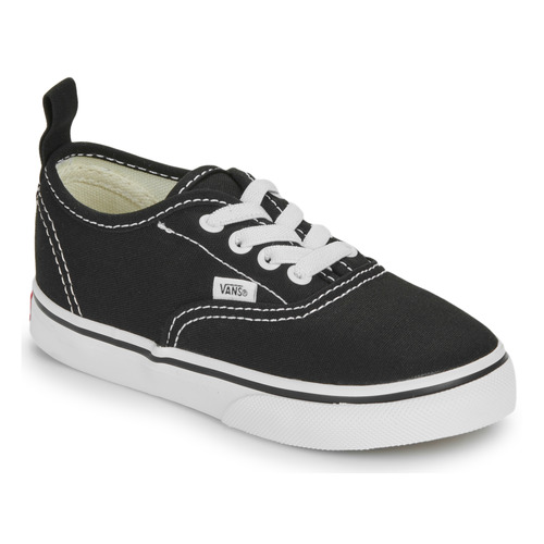 Zapatos Niños Zapatillas bajas Vans TD Authentic Elastic Lace Negro