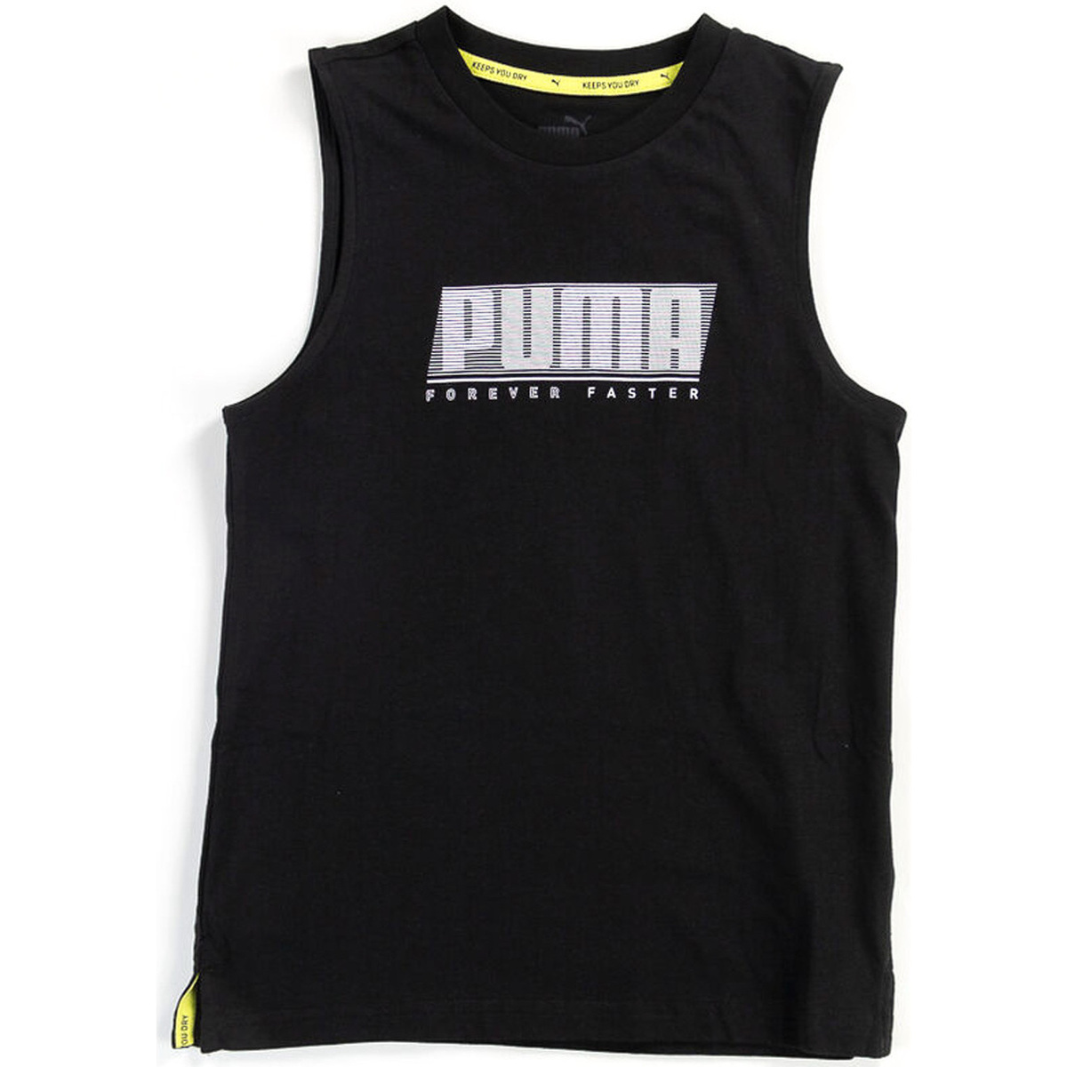 textil Niños Tops y Camisetas Puma  Negro