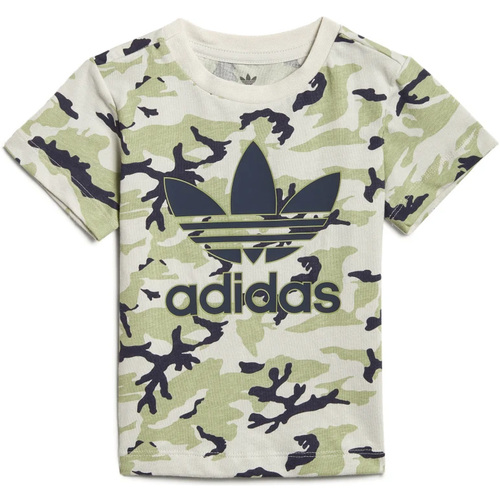 textil Niños Tops y Camisetas adidas Originals  Verde