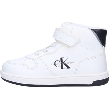 Zapatos Niños Deportivas Moda Calvin Klein Jeans  Blanco