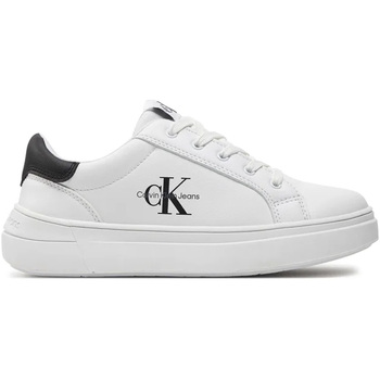 Zapatos Niños Deportivas Moda Calvin Klein Jeans  Blanco