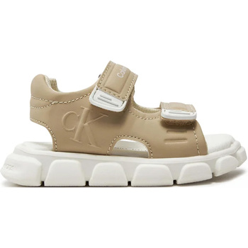 Zapatos Niños Sandalias Calvin Klein Jeans  Beige