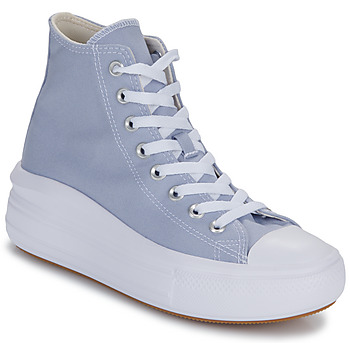 Zapatos Mujer Zapatillas altas Converse CHUCK TAYLOR ALL STAR MOVE PLATFORM Azul