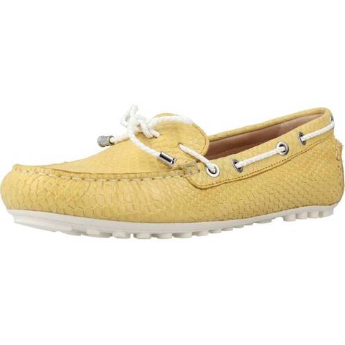 Zapatos Mujer Mocasín Geox D LEELYAN Amarillo