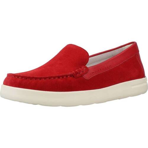 Zapatos Mujer Mocasín Geox D XAND 2J Rojo