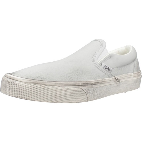 Zapatos Mujer Deportivas Moda Vans CLASSIC SLIP-ON DELICA Gris