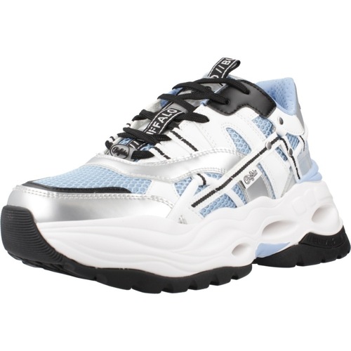 Zapatos Mujer Deportivas Moda Buffalo TRIPLET HOLLOW Blanco