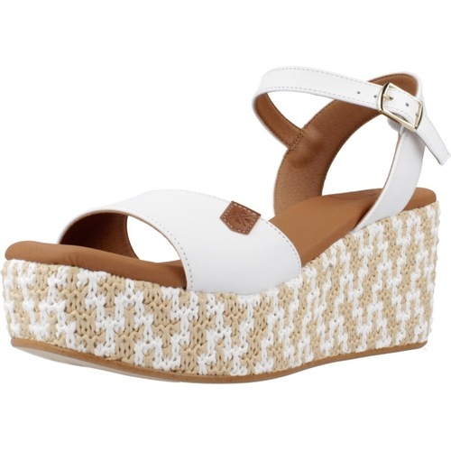 Zapatos Mujer Sandalias Popa AKUMAL BOMBAY Blanco