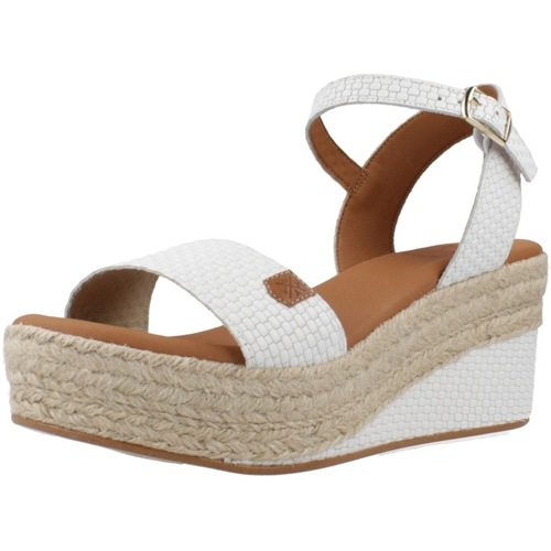 Zapatos Mujer Sandalias Popa ARAMBOL TRENZADO Blanco