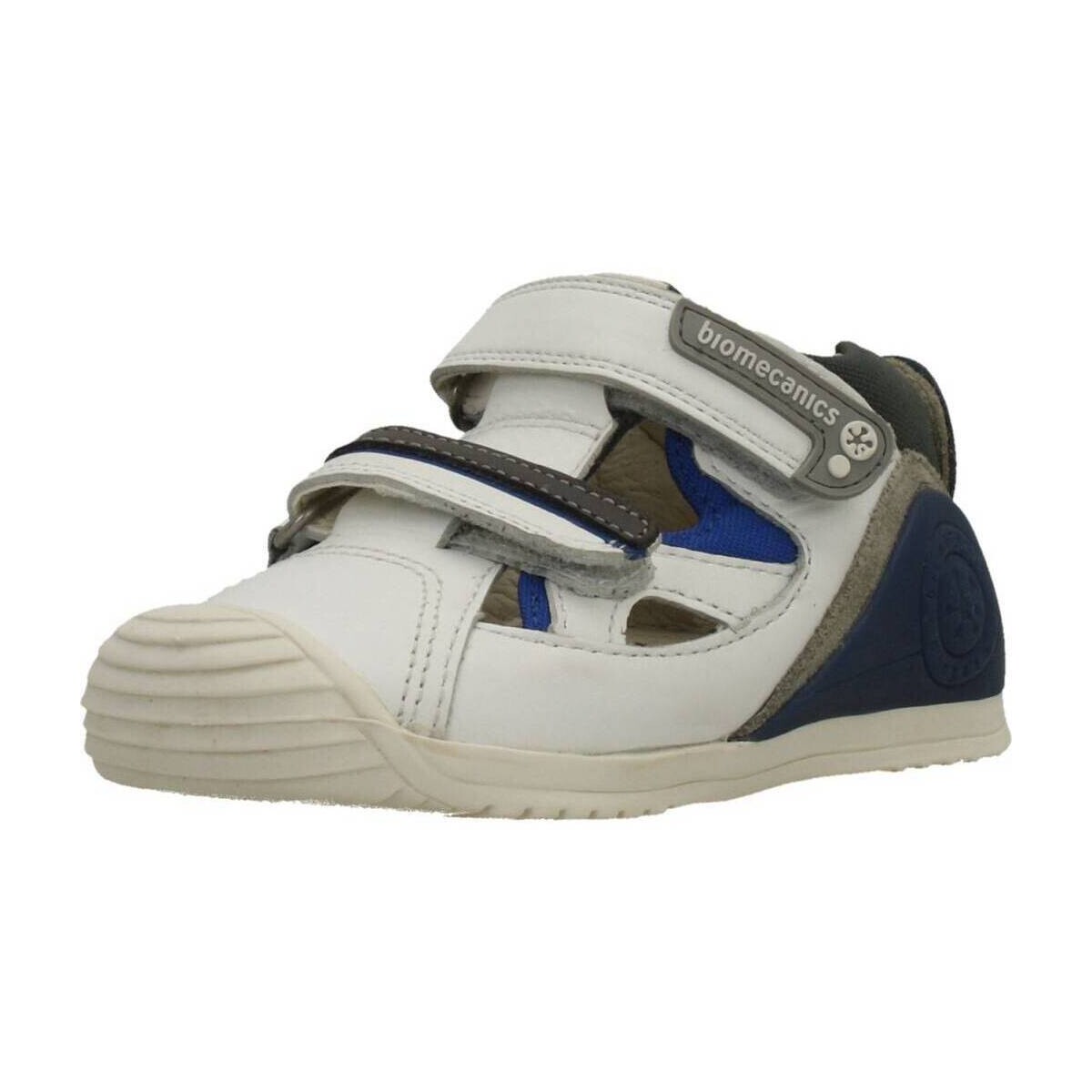 Zapatos Niño Derbie & Richelieu Biomecanics SANDALIA SAUVAGE Blanco