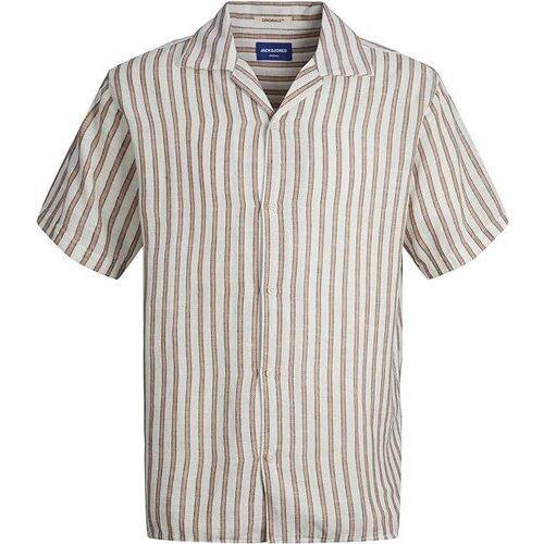 textil Hombre Camisas manga larga Jack & Jones CAMISA  JORNOTO STRIPE HOMBRE 